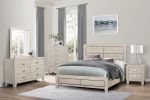 Modern Contemporary Light Brown Finish 1pc Full Bed Wooden Bedroom Furniture