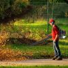 2-Stroke Commercial Backpack Leaf Blower Gas Powered Grass Lawn Blowing Machine, Orange