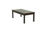 Espresso Color 3pc Coffee Tables Set Classic 1x Coffee Table and 2x End Tables Living Room Furniture