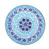 Artisasset Inlaid With Diamond-Colored Sea Mosaics With Round Terrace Bistro Tables