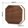 Smart Folding Light LED Rechargeable Nightlight, Wooden Book lamp with Magnetic Strap