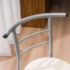 PVC Breakfast Table (One Table and Two Chairs) Natural