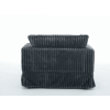 [NEW ARRIVED] 47.7'' Oversized Corduroy Chaise Longue with Ottoman, Deep Seat Reclining Chair Sofa, Comfy Thicked Upholstered Pad Chair