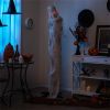 6FT Halloween decorations with LED red glow eyes