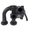 Multiport DE Filter Valve SP710XR50 1-1/2" Side Mount For Above/In Ground Pools