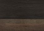 Modern Rustic Style 1pc Queen Bed Upholstered Headboard with LED Light 2-Tone Finish Wooden Bedroom Furniture