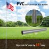 Flag Pole Kit for Outside House in Ground, 30FT Sectional Aluminum Extra Thick Flagpole, 5x3 US Flag, Heavy Duty Flag Poles Kit for Yard