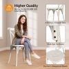 1pcs X- back Garden Plastic Folding Chair White