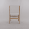 Hengming PU dining chair, no armrest with wooden legs, suitable for kitchen, dining room, living room, bedroom and other occasions,set of 2
