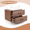 Modern Nightstand with 2 Drawers for Bedroom Living Room