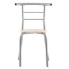 PVC Breakfast Table (One Table and Two Chairs) Natural