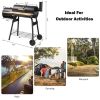 Outdoor Black BBQ Grill