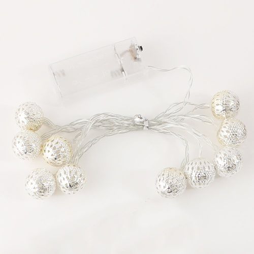 1pc; LED String Lights; Moroccan Hanging String Lights; Battery Operated Warm White Fairy Lights; For Indoor Decor; Home; Bedroom; Party; Wedding; Chr