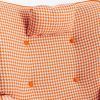 35.5 inch Rocking Chair, Reading Chair, Balcony Chair,Soft Houndstooth Fabric Leather Fabric Rocking Chair for Nursery