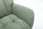Rocking Chair, Soft Teddy Velvet Fabric Rocking Chair for Nursery