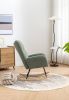 Rocking Chair, Soft Teddy Velvet Fabric Rocking Chair for Nursery