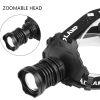 Z20 Most Powerful XHP90 Led Headlamp 8000LM Head lamp USB Rechargeable Headlight Waterproof Zoom Fishing Light Use 18650 Battery