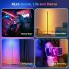 Nordic Floor Lamp for Bedroom Living Room Bluetooth Wifi Rgb Led Lights with Remote Modern Home Decor Bedside Tuya Standing Lamp