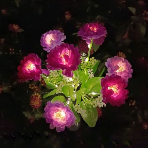 LED Solar Rose Orchid Flower Light Outdoor Garden Waterproof Simulation Lawn Lamp Wedding Party Christmas Decor Landscape Light LED Solar Rose Orchid Flower Light Outdoor Garden Waterproof Simulation Lawn Lamp Wedding Party Christmas Decor Landscape Light