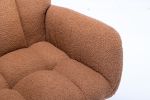 Rocking Chair, Soft Teddy Velvet Fabric Rocking Chair for Nursery