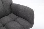 Rocking Chair, Soft Teddy Velvet Fabric Rocking Chair for Nursery