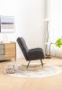 Rocking Chair, Soft Teddy Velvet Fabric Rocking Chair for Nursery
