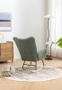 Rocking Chair, Soft Teddy Velvet Fabric Rocking Chair for Nursery