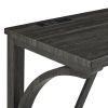 Bar Table Set with Power Outlet, Bar Table and Chairs Set, 4 Piece Dining Table Set, Industrial Breakfast Table Set, for Living Room, Dining Room