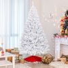 6' / 7.5' / 9' Hinged Artificial Christmas Tree with Metal Stand