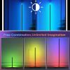 Nordic Floor Lamp for Bedroom Living Room Bluetooth Wifi Rgb Led Lights with Remote Modern Home Decor Bedside Tuya Standing Lamp