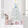6' / 7.5' / 9' Hinged Artificial Christmas Tree with Metal Stand